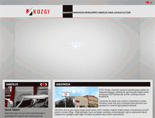 Tablet Screenshot of kozayplastik.com